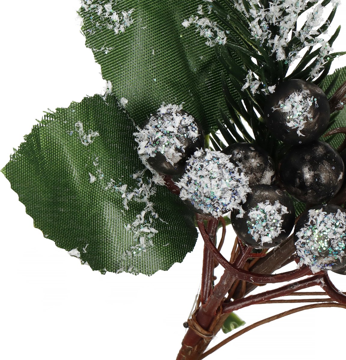 Springos Kersttak | Decoratie | Wit | Middenstuk | 25 cm